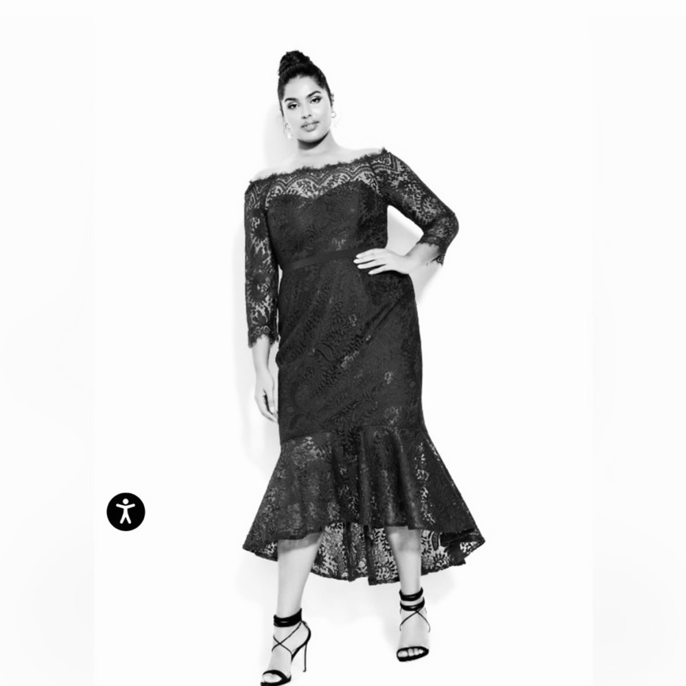 22 W wine colored midi lace dress. Worn once. Great for fall wedding guest!